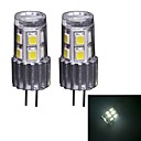 2W 12x2835smd 180lm 6000k lumiere blanche froide de JMT-310 LED G4 le deux broches  12V DC  2 pcs