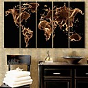 etire sur toile eau fantaisie peinture decorative ensemble de 5