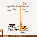 stickers muraux stickers muraux afrique maison de girafe decor de mur de creche de PVC autocollants