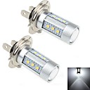 2pcs 15w 15x samsung 2323 SMD 1000lm 6000k lumiere blanche h7 conduit la lumiere de signal de voiture de direction dc 12-24v