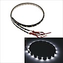 carking 5050-24smd-60cm impermeable leau le decorative bande noire x2