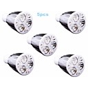 5pcs GU10 9w 700-900lm 6000-6500K fraiche lumiere de campouleur blanc conduit ampoule spot  220v 