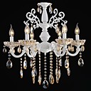 Modern Crystal Chandelier Six Lights Zinc Alloy and Crystal 220~240V