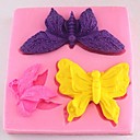 papillon fondantes outils gateau au chocolat silicone  cake de decoration l8cm  w8.5cm  h1.4cm