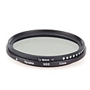 neewer 52mm nd fader de densite neutre de filtre variable dajustement nd2 ND400