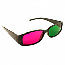 moyenne des lunettes 3D stereo vert et rouge rouge et bleu