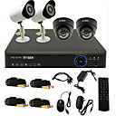 TWVISION 4CH Channel 960H HDMI CCTV DVR  2x Outdoor 2x Indoor 800TVL Security Camera System