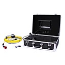 20M Sewer Waterproof Detection Camera 7LCD Drain Pipe Pipeline Inspection System