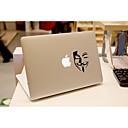 SkinAT amovible bricolage drole masque mignon de tablette de zorro et autocollant dordinateur portable pour vous et MacBook Air comprime 135  205mm