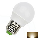 E27 3W 400lm 3500k chaud SMD de lumiere blanche 5730 conduit ampoule globe AC 85 ~ 265V