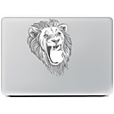 la conception de la tete de lion decoratif autocollant pour MacBook Air  Pro  Pro avec ecran Retina