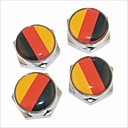 boulon de la plaque modele de drapeau de licence de metal universel allemand bricolage bouchons pour voiture