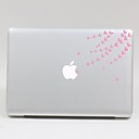 couleurs impermeables amovibles SkinAT fleurs roses comprime et autocollant pour ordinateur portable MacBook Pro 13 air 13170  270mm