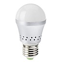 E27 7W 3000k lumiere LED blanc chaud globe ampoule-argent  85v-265v 