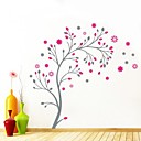 stickers muraux stickers muraux romance fleurs roses mur de PVC de stickers