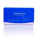 Pisen lecteur USB2.0 roi tout-puissant multi-fonction carte memoire bleu fonce