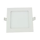 15w 75  smd2835 1080lm 6000-6500k blanc froid led panneau lumineux forme carree blanc  AC85-265V 