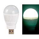 oule en forme de boule super brillantes alimente par USB Mini LED lumiere de nuit blanc