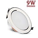 9W 810lm 5630smd Spot led blanc anti-buee  blanc chaud conduit plafonniers AC85-265V