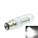 b22 7w 36x5730smd 800-1200lm 6000-75000k lumiere blanche ampoule LED  ac12-16v 