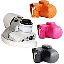 pajiatu pu autruche en cuir camera de grain etui de protection Housse avec port de charge pour Samsung NX3000