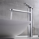 hpb laiton chrome rotatif contemporain un trou mitigeur lavabo robinet