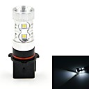 JMT-353 P13W 60W 650lm 12LED frais antibrouillard de voiture de lumiere blanche - DC 10 ~ 24V