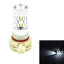 JMT-350 h16 60w 650lm 12LED frais antibrouillard de voiture de lumiere blanche - DC 10 ~ 24V