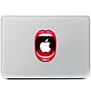 grande conception de bouche decoratif autocollant pour MacBook Air  Pro  Pro avec ecran Retina