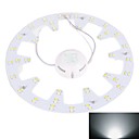 12w 6000k 48x5730smd 2300LM LED blanche plafonnier 220V