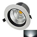 angle reglable 3w 1350lm 3500K lumiere blanche cylindrique AC LED lumiere 85 ~ 265V