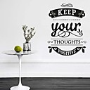 jiubai garder positif d inspiration devis mur de sticker mural autocollant 57cm  78cm