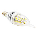 E14 5W 350lm 102xsmd 2835 5500-6500k lumiere blanche froide LED bougie ampoules shapeca  AC 110  220V 