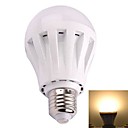 5pcs E27 3W 280lm 3500k 12x2835smd lumiere LED blanc chaud globe ampoule AC 200 ~ 240V