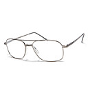 [lentilles] libres aviateur en metal cerclees lunettes de vue classique pour hommes