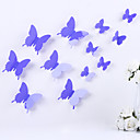 DIY 3D PVC Wall Sticker Butterfly Stickers Magic Stickers 12 PiecesSet