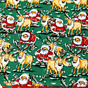 motif Noel vert napp...
