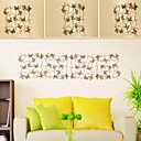 E-HOME Metal Wall Art Wall Decor Colorful Butterfly Wall Decor 1PC