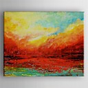 peinture l huile paysage abstrait moderne toile peinte main tendue encadree peinture l huile paysage abstrait moderne toile peinte main tendue encadree