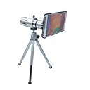 plein zoom 12x metallique w  trepied  retour cas pour Samsung Galaxy Note 4