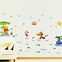 Odyssey  parc aquatique Winnie l ourson impermeables amovibles stickers muraux