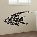 stickers muraux stickers muraux peintures murales de poissons de decoration murale en PVC autocollants