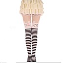 noir et fleshcolor srtipe chat sweet lolita bas collants