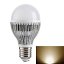 le style ailettes 5W 600lm 3500k lumiere LED blanc chaud globe ampoules AC 100-240V