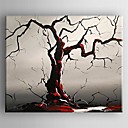 peinture l huile moderne part de l arbre abstrait toile peinte avec etire encadree