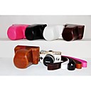 pajiatu pu huile de cuir camera peau sac etui de protection couverture pour Pentax Q-s1 QS1 appareil photo numerique