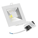 5W 1xcob 450-500lm 6000-7000K lumiere blanche froide led squre de plafond  ca 85-265 