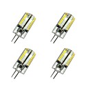 4pcs G4 3W 64x3014SMD 240LM 3000K6000K Warm WhiteCool White Light LED Corn Bulb AC200-240V 