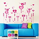 muraux decoratifs style amour romantique autocollants stickers muraux