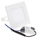 6w 30xsmd 2835 500-550lm 6000-7000K lumiere blanche froide LED lumieres squre de plafond  ca 85-265 